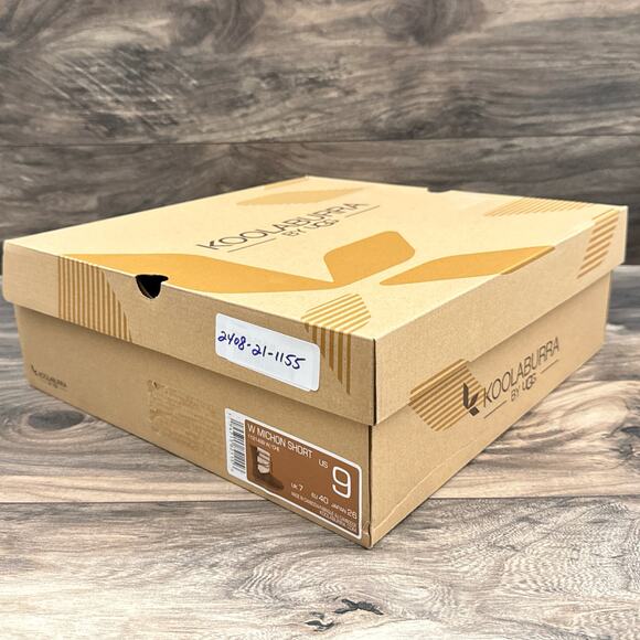 NIB Koolaburra by UGG 9 40 Michon Short Boots Bootie Suede Faux Fur Chestnut Tan - Picture 7 of 14